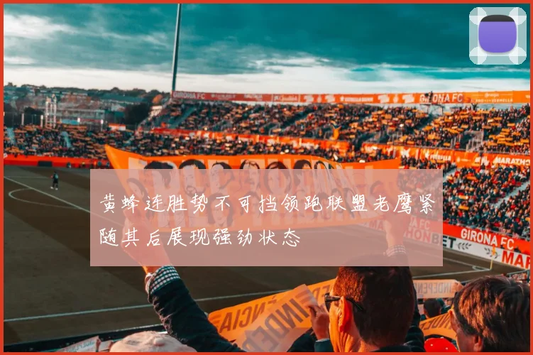 黄蜂连胜势不可挡领跑联盟老鹰紧随其后展现强劲状态